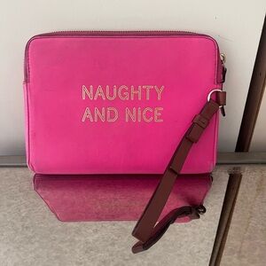 Kate Spade ♠️ Naughty 😈 and Nice 😊 iPad Mini Case Clutch